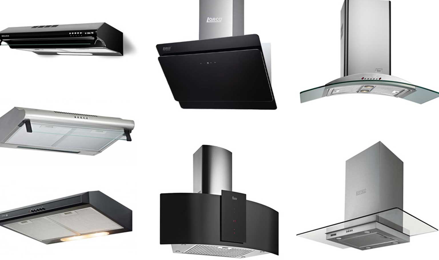 Tổng hợp các loại máy hút mùi đẹp