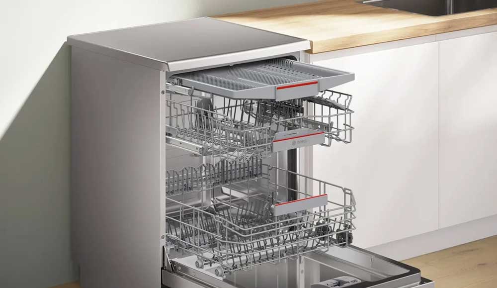 Dán nhãn nhập khẩu máy rửa bát