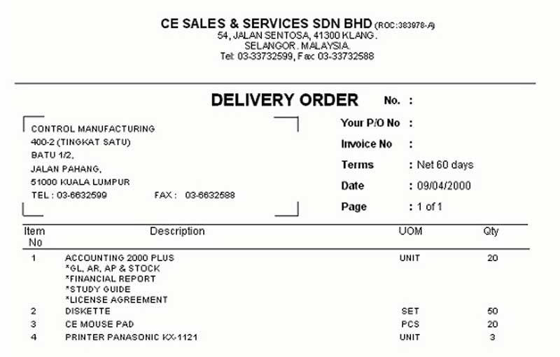 Delivery Order là gì