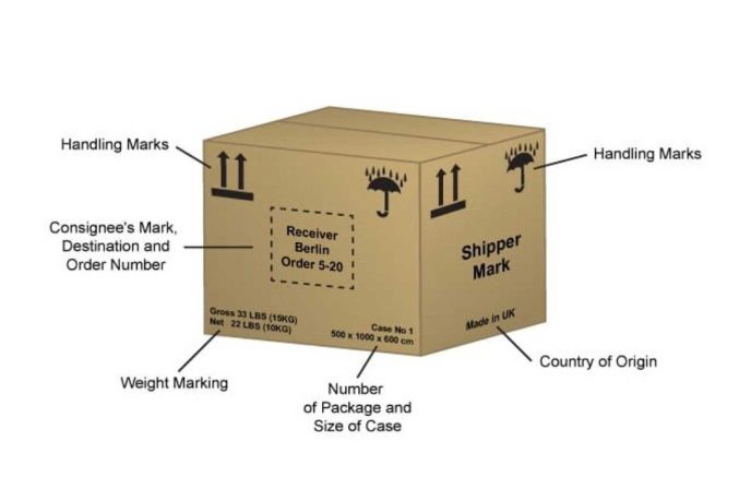 shipping marks là gì