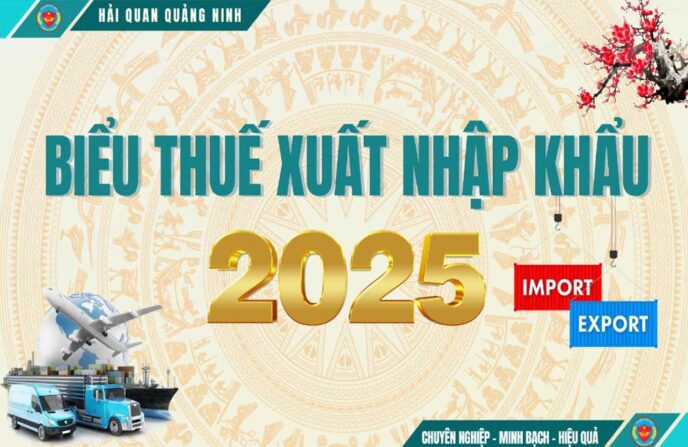 bieu thue xuat nhap khau 2025