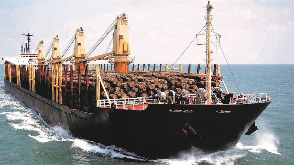 Tàu chở gỗ