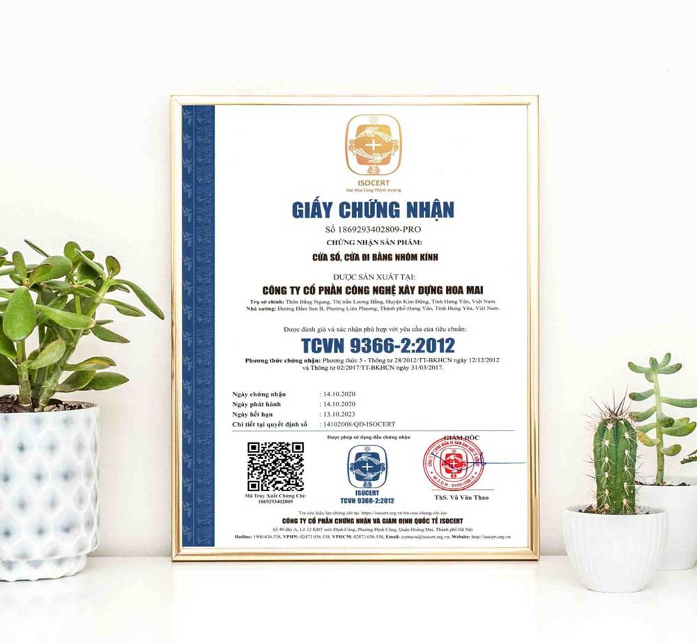 Chứng nhận hợp chuẩn