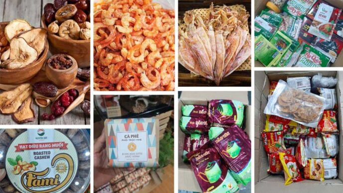 Gửi thực phẩm Hàn Quốc