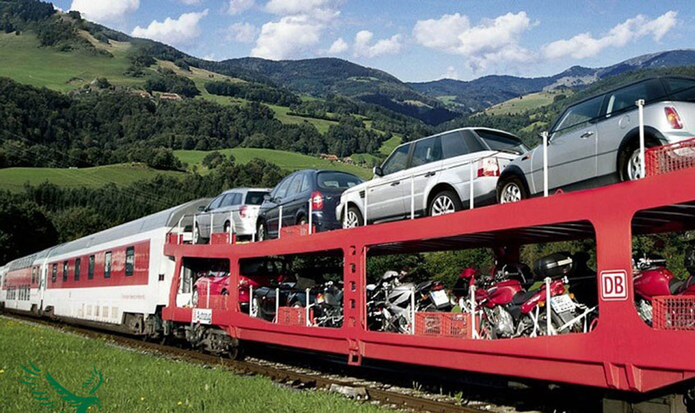 Vận chuyển xe ô tô đường sắt