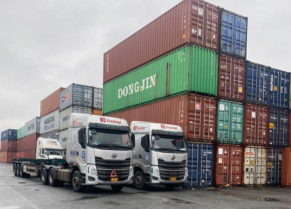 xe container chuyên dụng