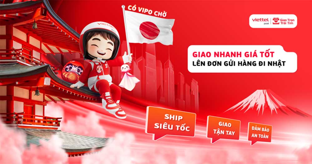 Gửi đồ sang Nhật Bản