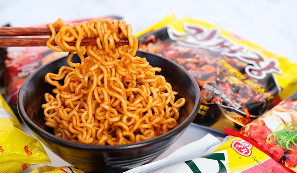 Mỳ ăn liên nhập khẩu