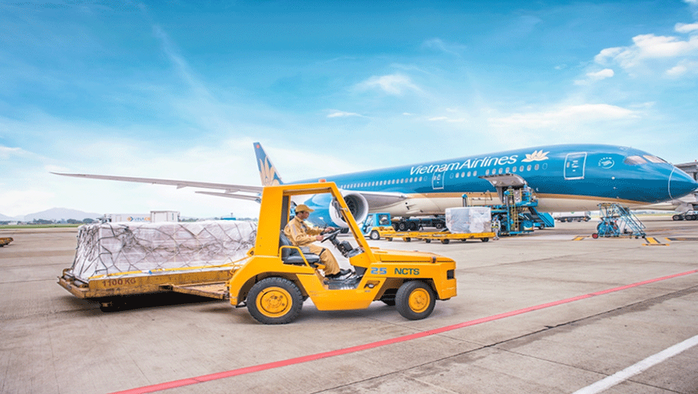 Nhận hàng tại sân bay Nội Bài