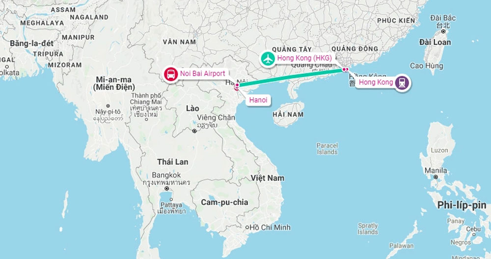 Vận chuyển hàng từ Hongkong về Việt Nam